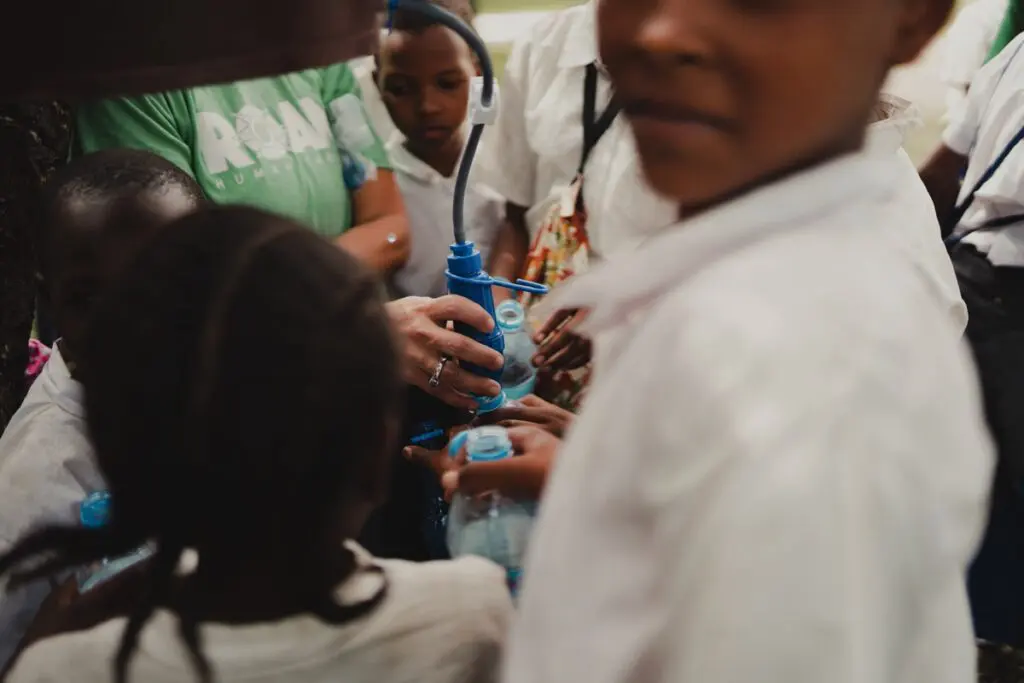 The arrival of Clean WATER!